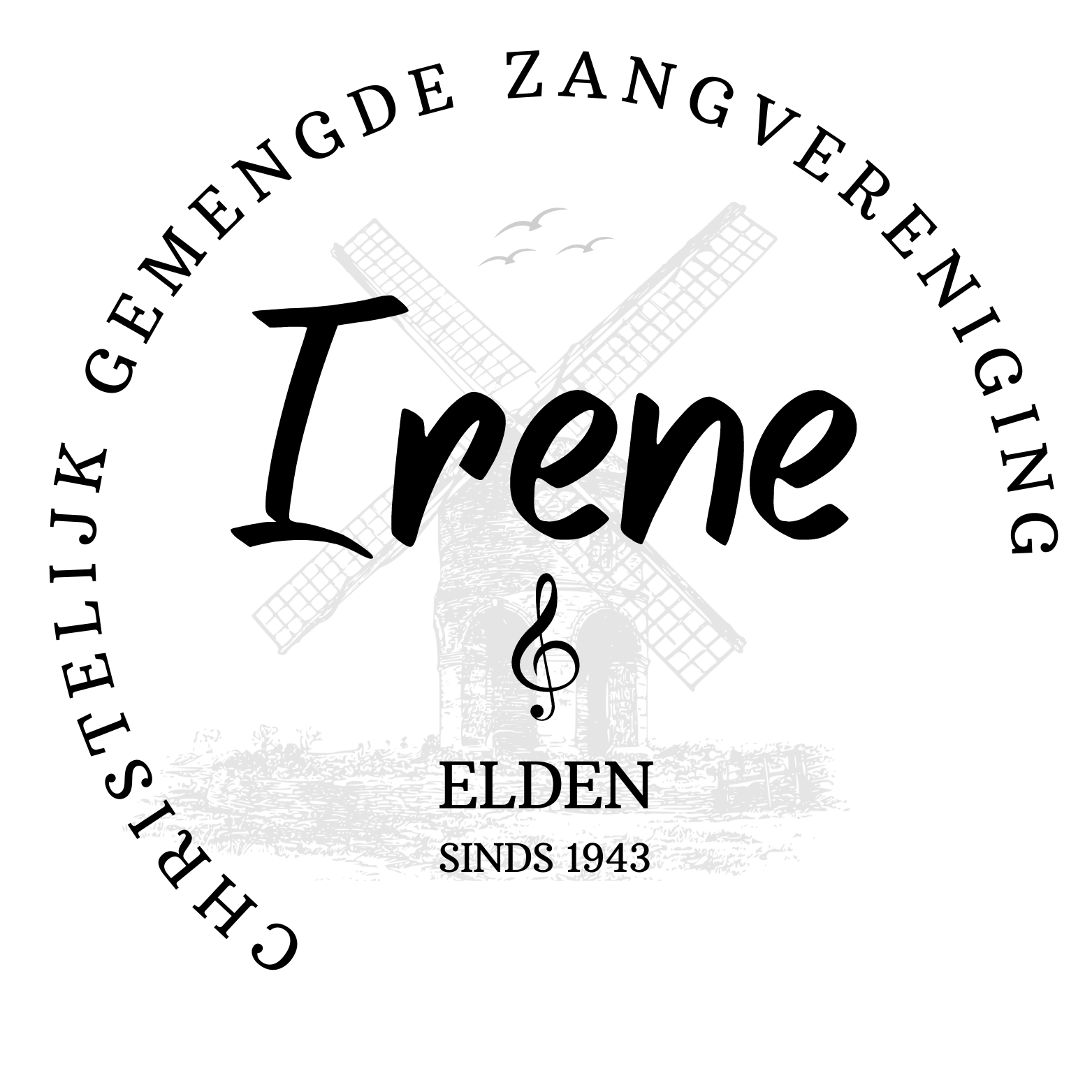 zangvereniging Irene logo elden sinds 1943